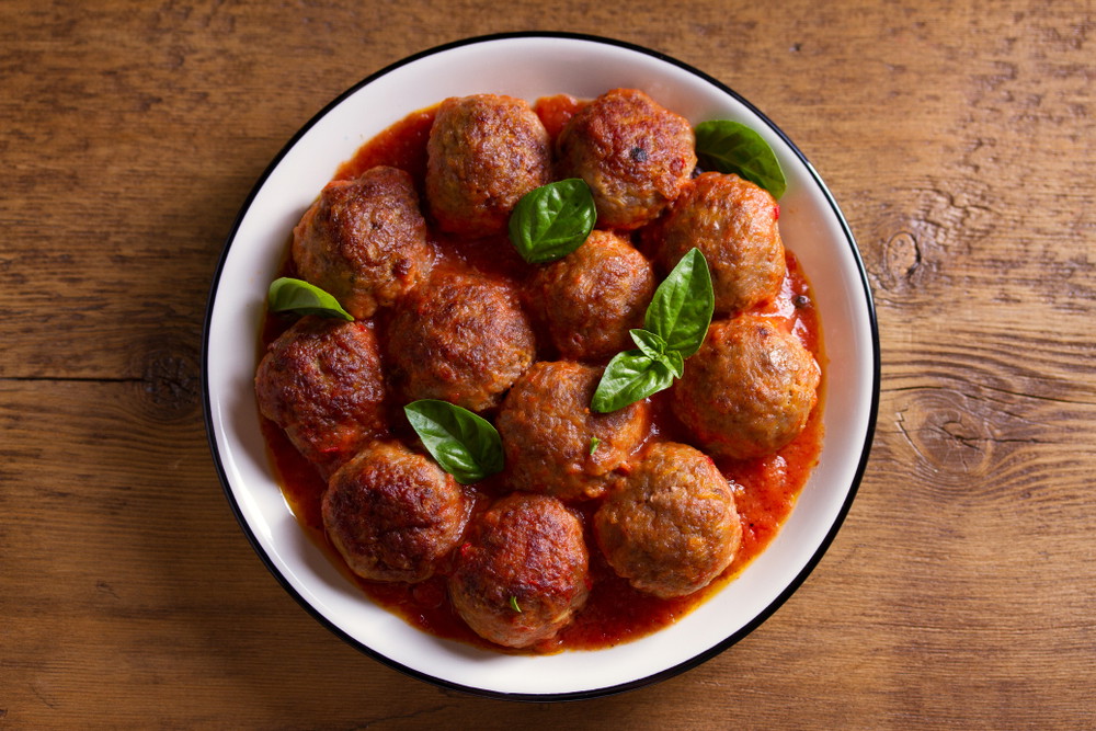 Sausage And Pork Meatballs