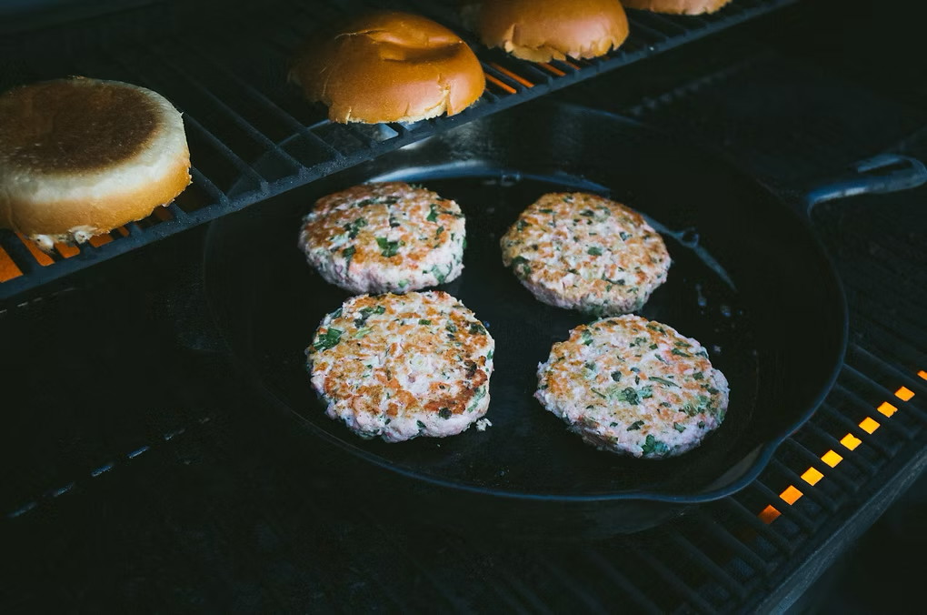 Herby Fresh Salmon Burger