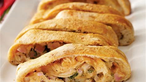 BBQ Chicken Pizza Roll-Up