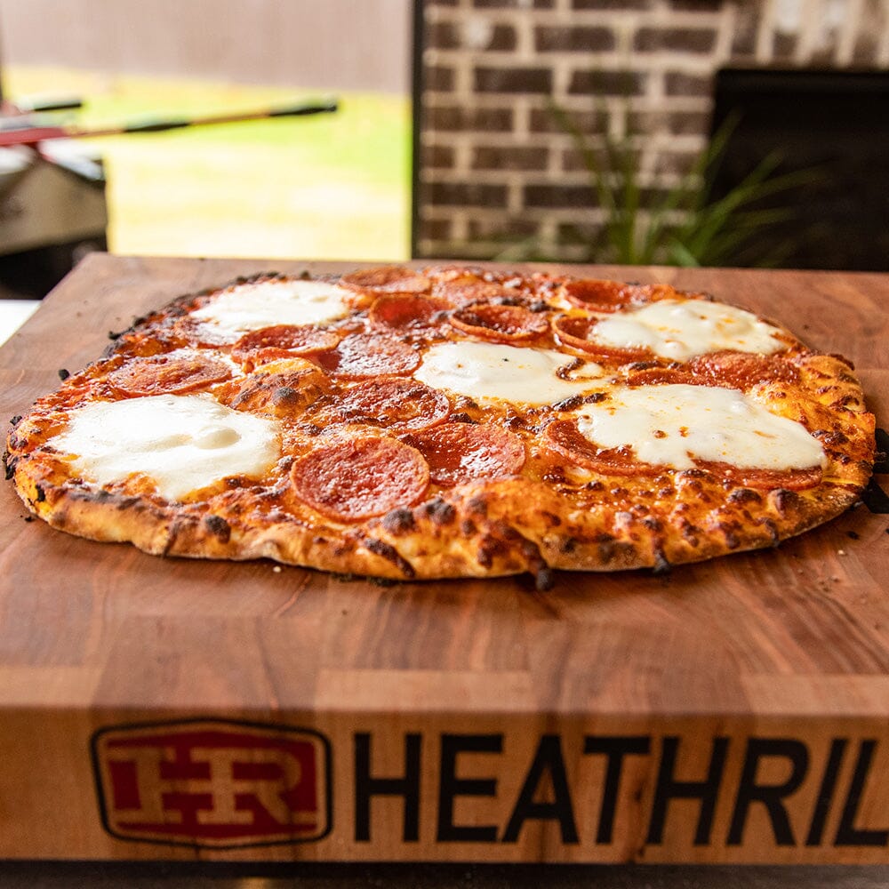 Woodfired Pepperoni Pizza on the Alfa Pizza Oven