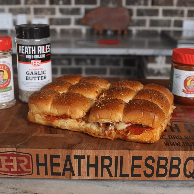 Loaded pizza sliders