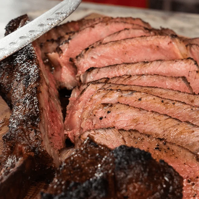 Cowboy ribeye slices
