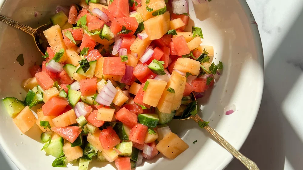 Melon Mojito Salsa