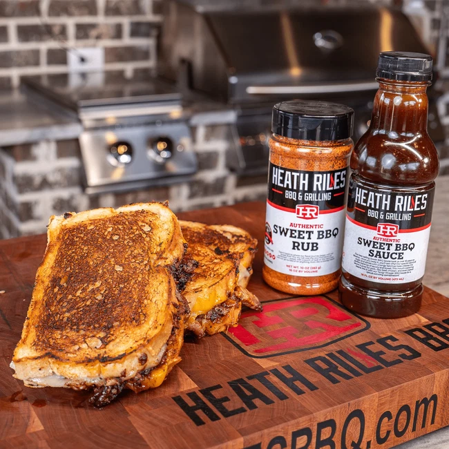 Brisket grilled cheese
