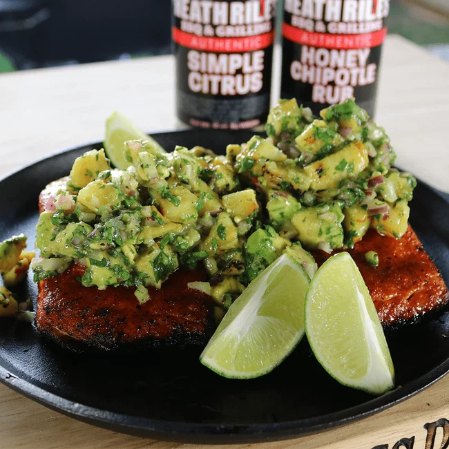 Honey Chipotle Citrus Salmon