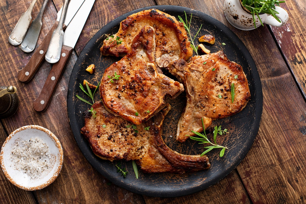 Air Fried Juicy Pork Chops