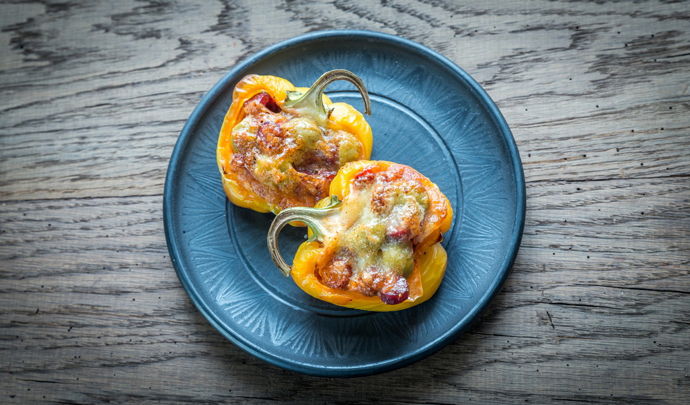 Sausage-stuffed Peppers