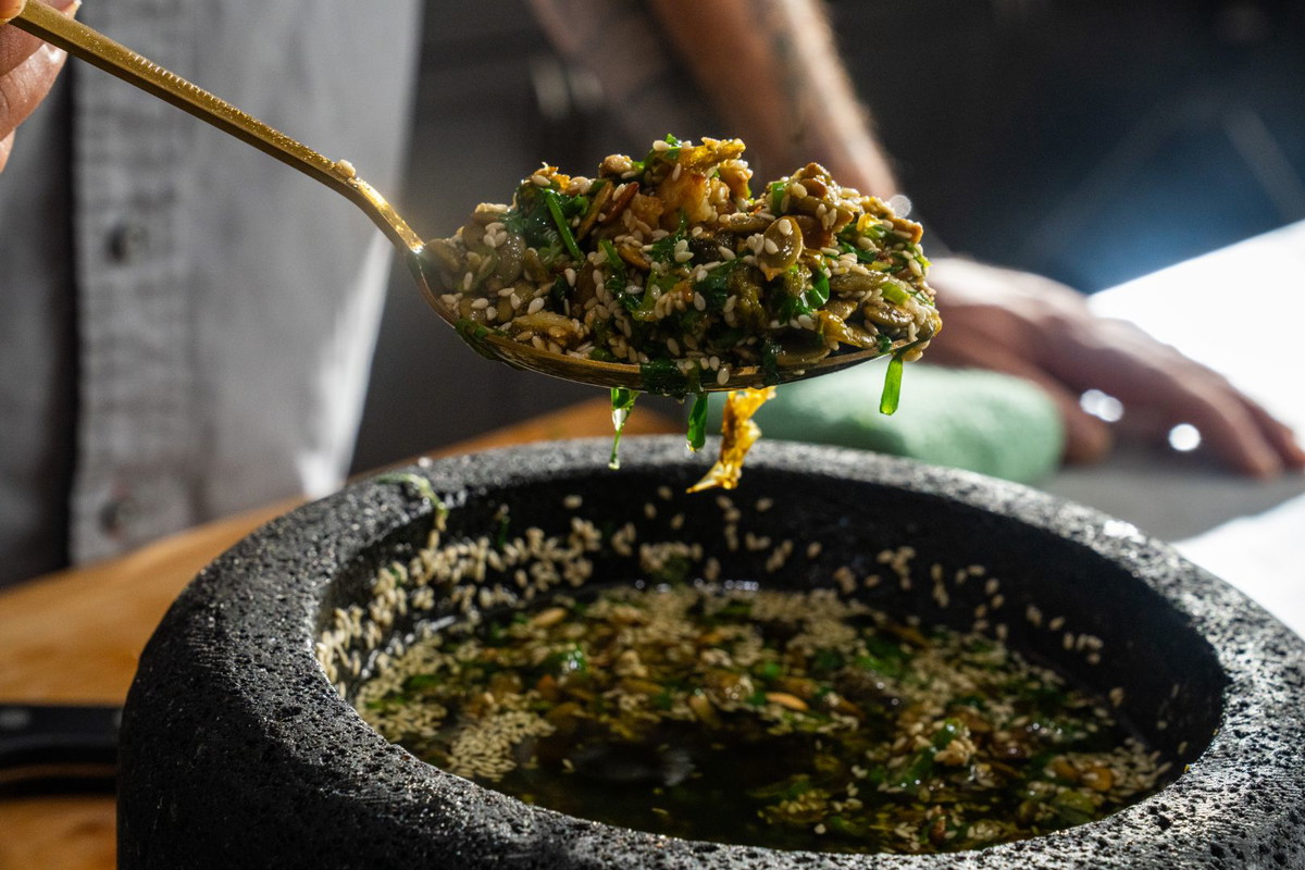 Salsa Macha Verde