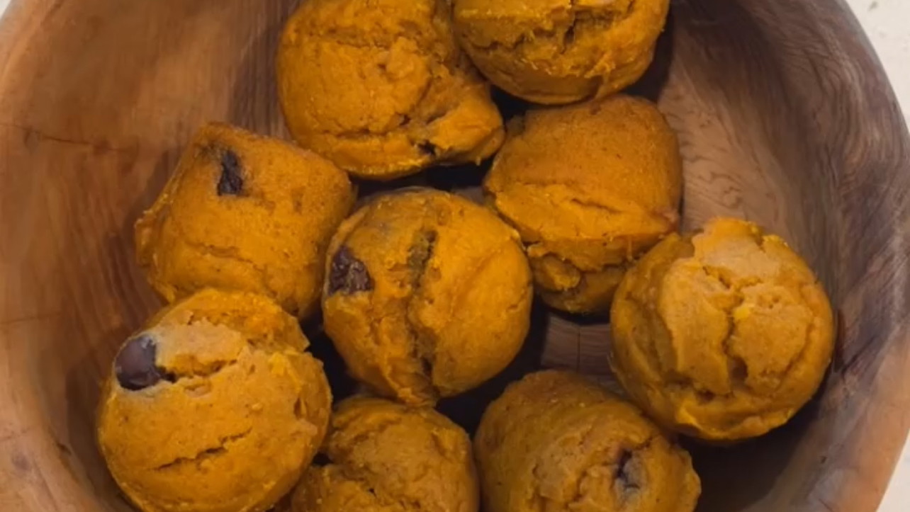 Image of Gluten Free Pumpkin Chocolate Chip Muffins