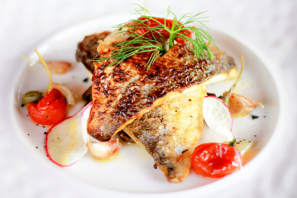 Snapper With Fruit