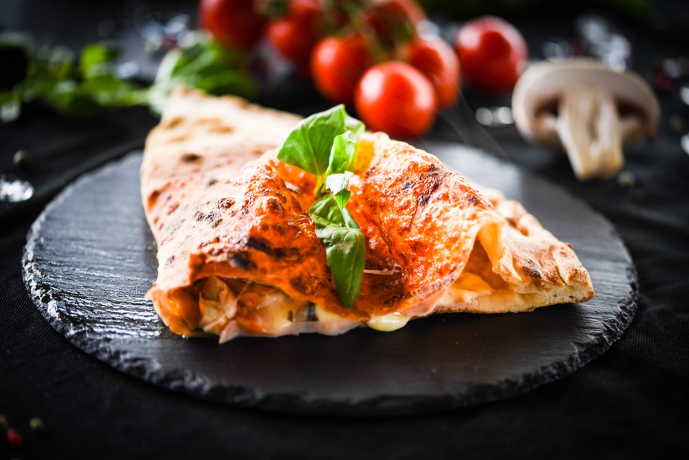 Mozzarella Bacon Calzones