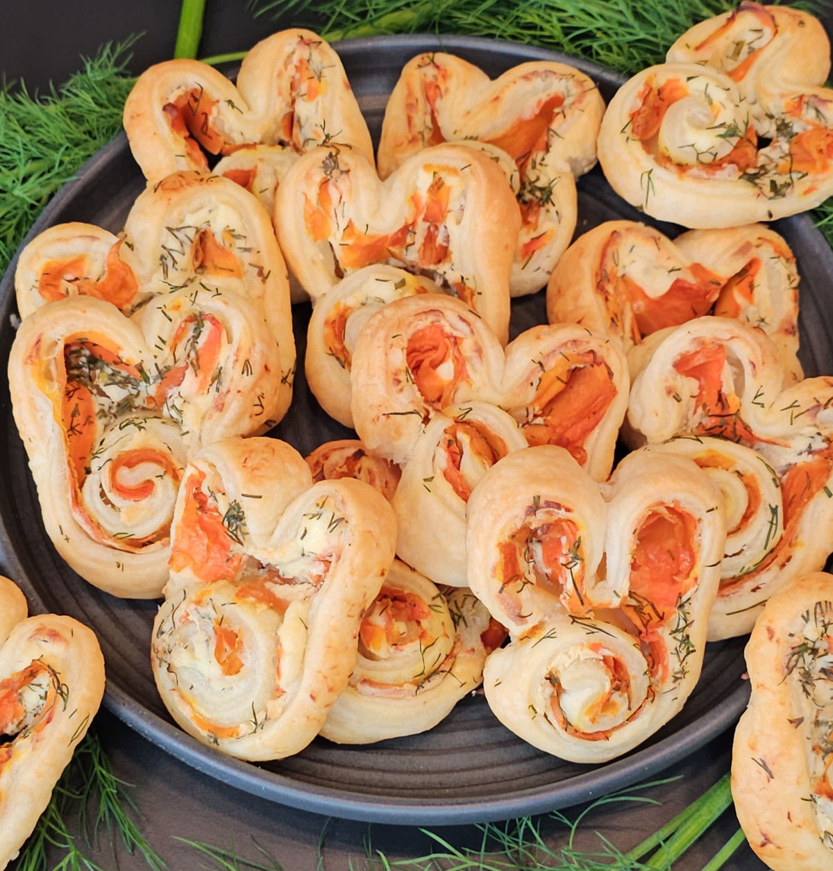 Frischkäse Lachs Häschen
