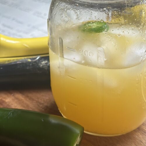 Homemade Spicy Margarita