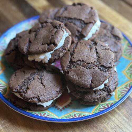 Homemade Stuffed Oreos Recipe Card