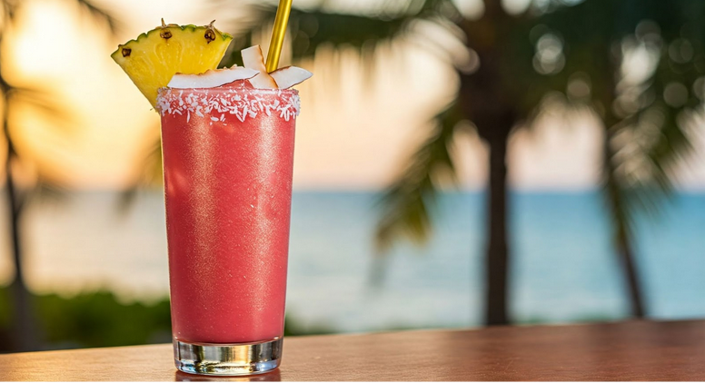 Pink Velvet Sunset 🌅 (Smooth & Tropical)