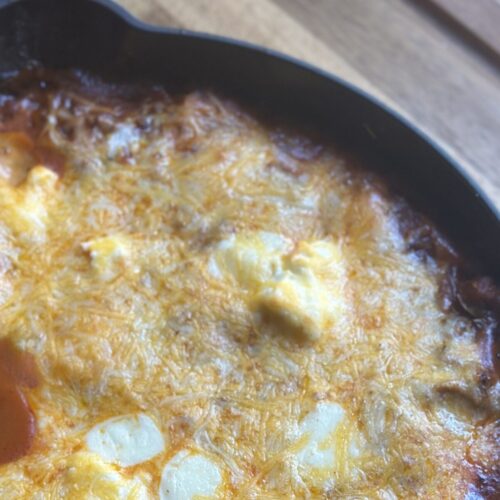 Baked Ravioli With Cheesy Meat Sauce