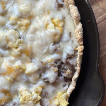 Image of Breakfast Pizza Pie Recipe