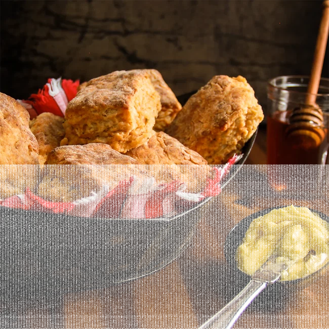 Image of Creole Cheddar Buttermilk Biscuits