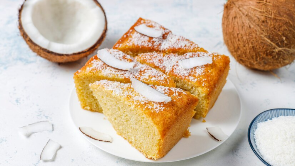 Image of Coconut Protein Cake