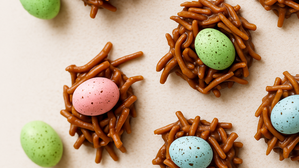 Image of High Protein Chocolate Easter Nests