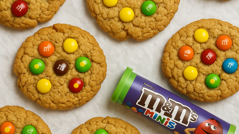 Image of M&M Tahini Cookies