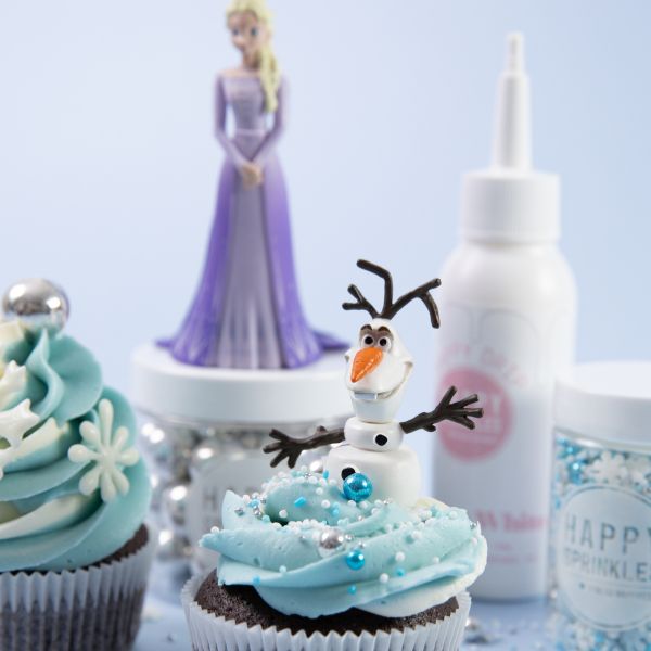 Image of Butter und Puderzucker hell aufschlagen.