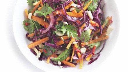 Image of Red Cabbage and Carrot Salad