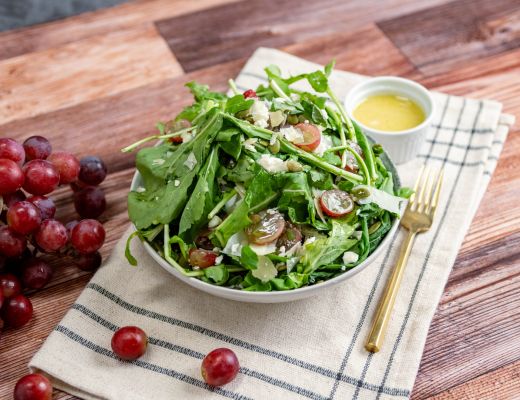 Image of Red Muscatos™ and Arugula Salad with Dijon Vinaigrette