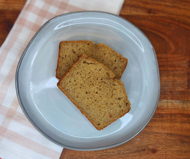 Banana Bread, sliced.