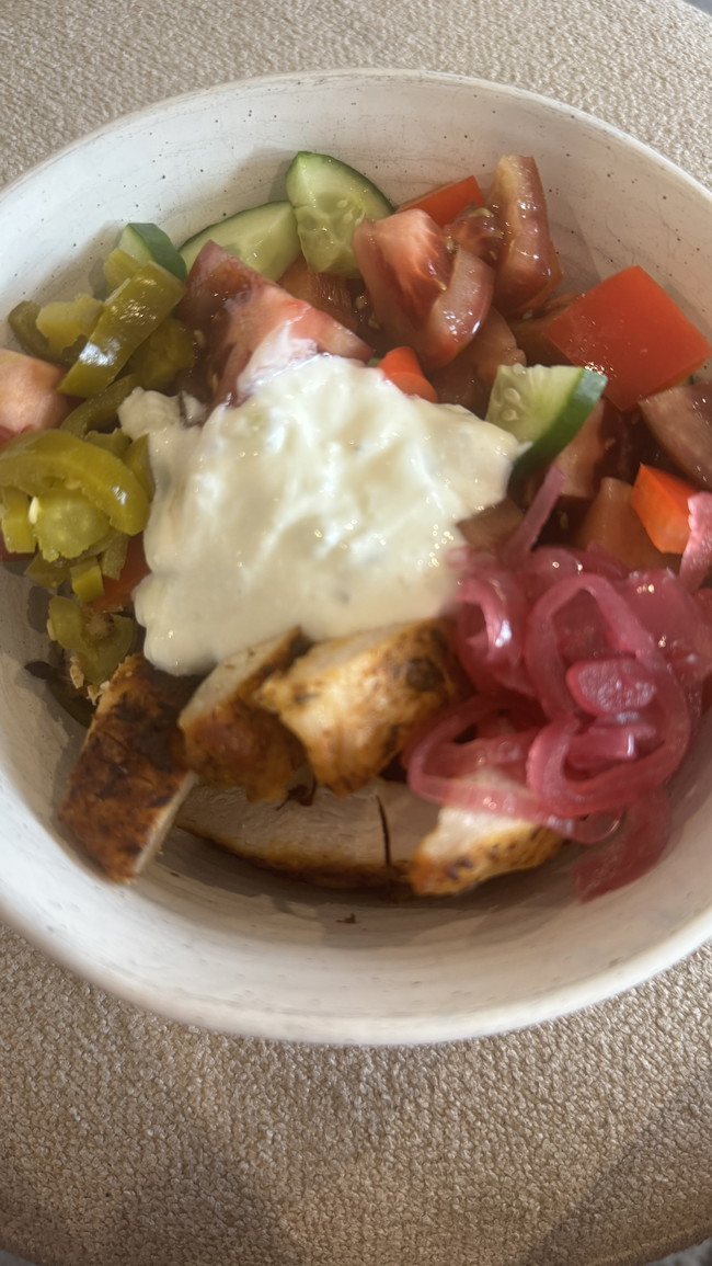 Easy Chicken & Salad Bowls