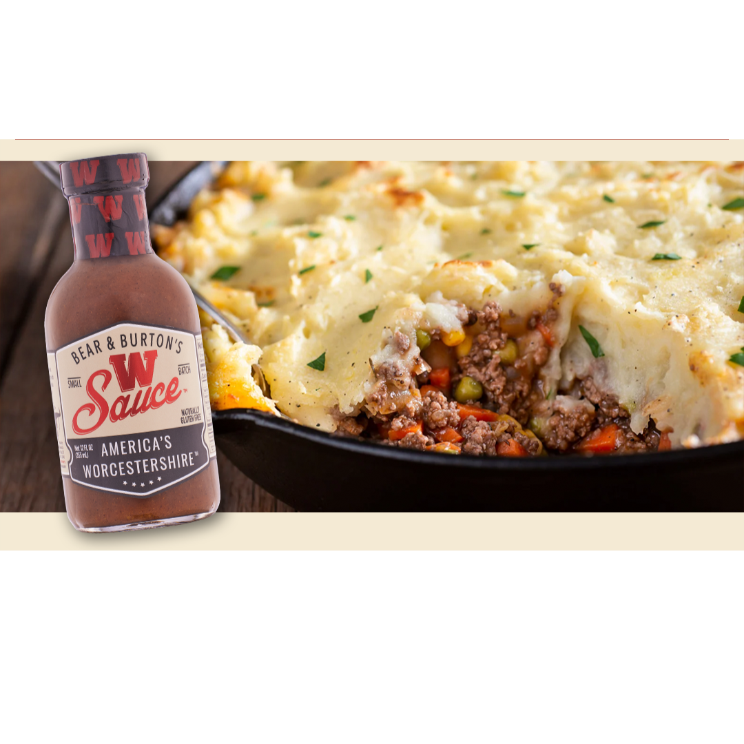 Bear & Burton's W Sauce Shepherd’s Pie