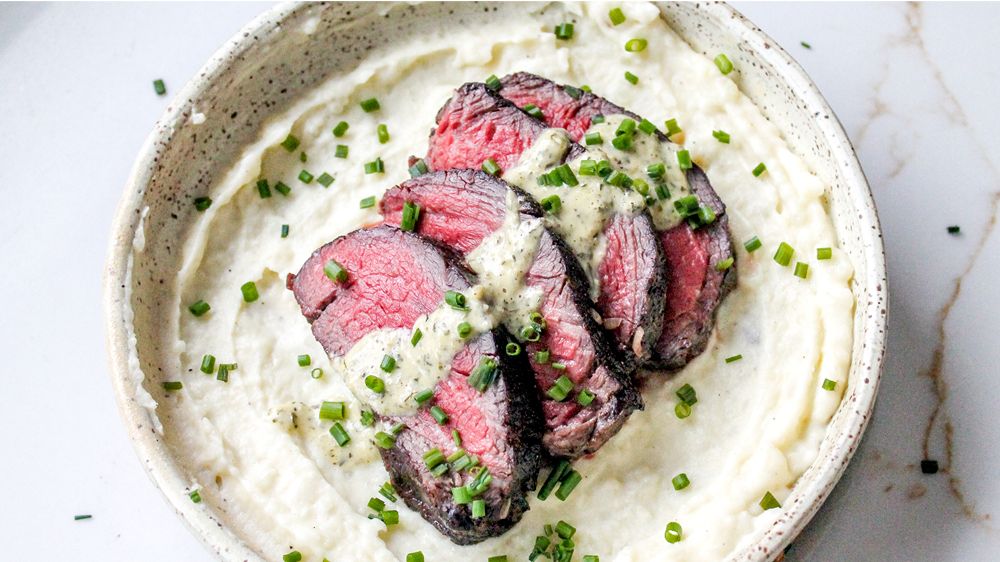Wagyu Tenderloin Roast with Dijon Sauce