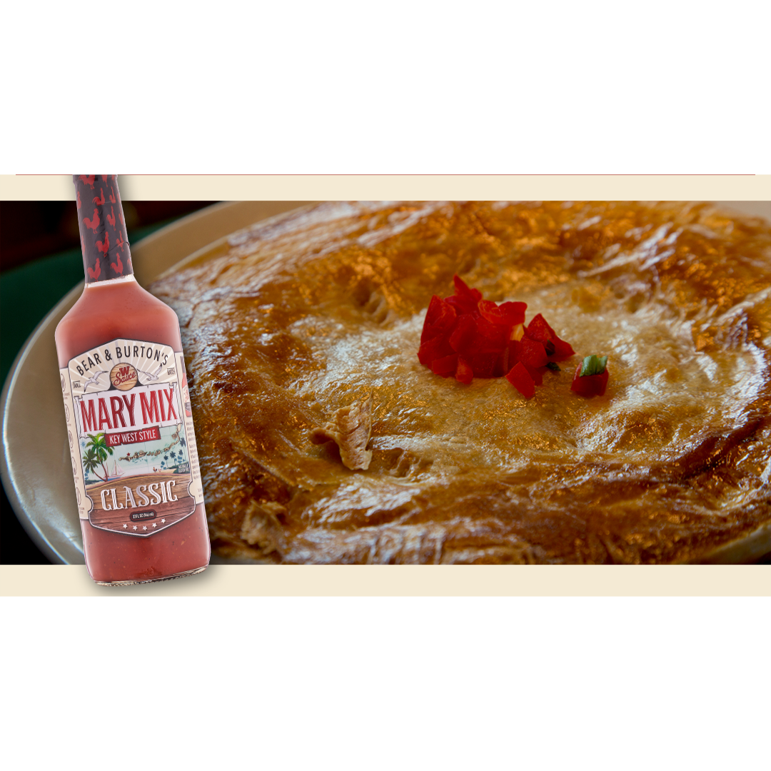 Bear & Burton's Mary Mix Crawfish Pie