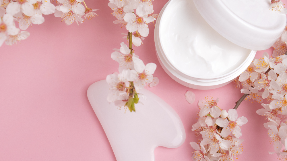 Image of Japanese Cherry Blossom Body Butter Recipe for Energizing Skin Care