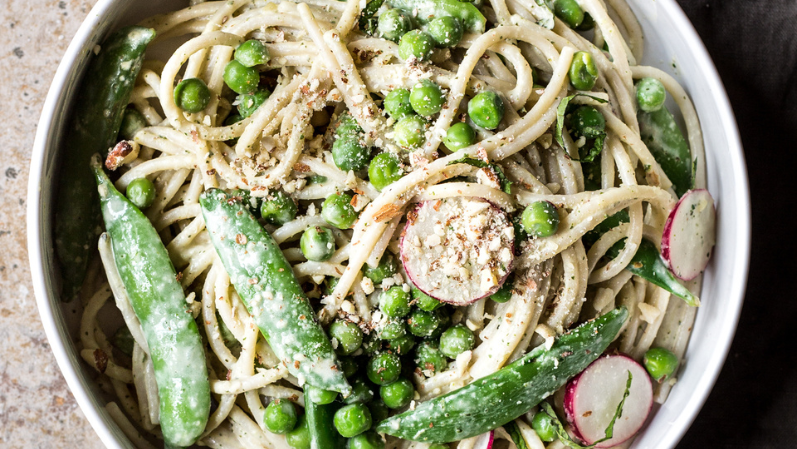 Image of Spring Pea Spaghetti