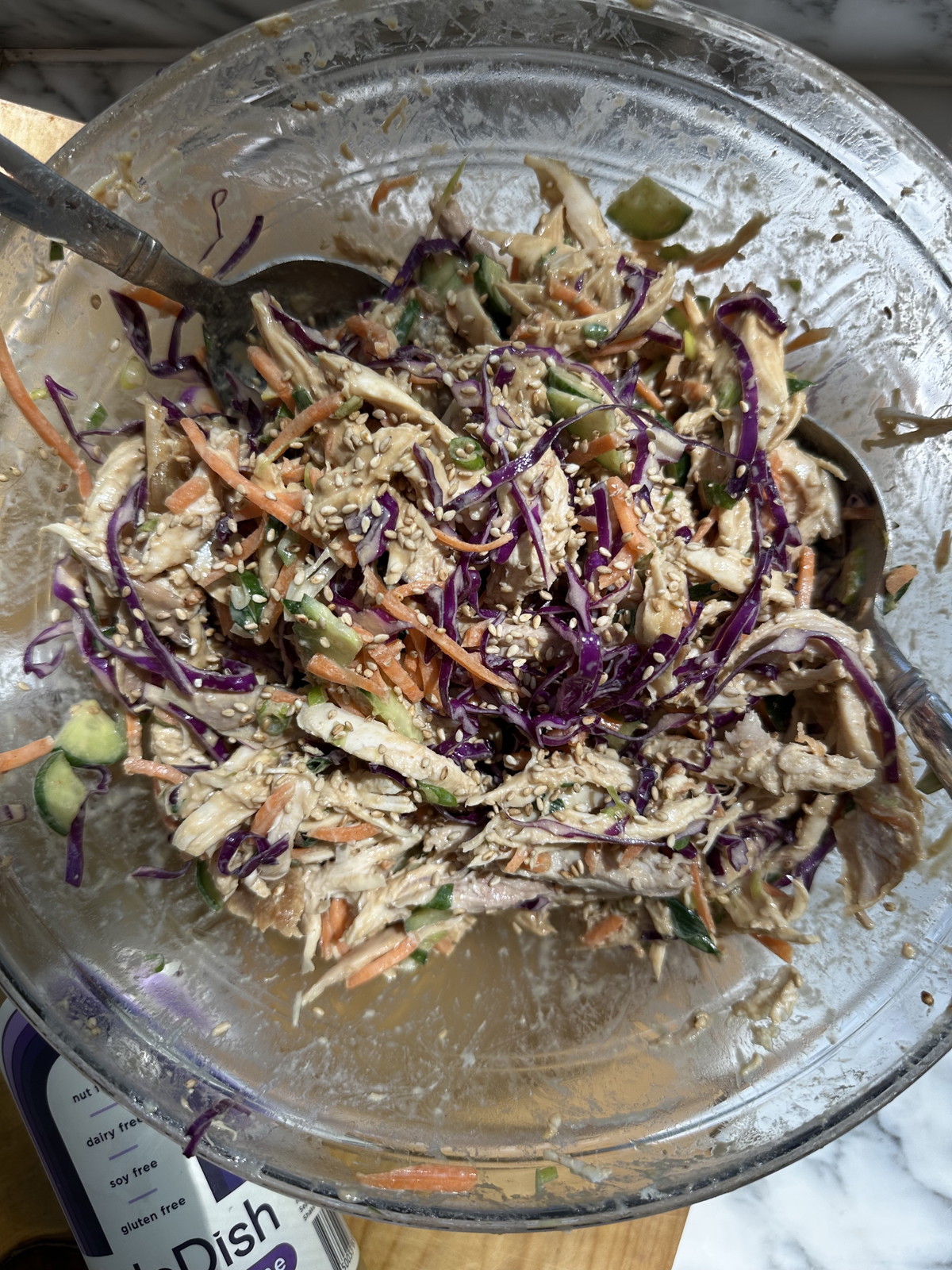Creamy Sesame Chicken Salad