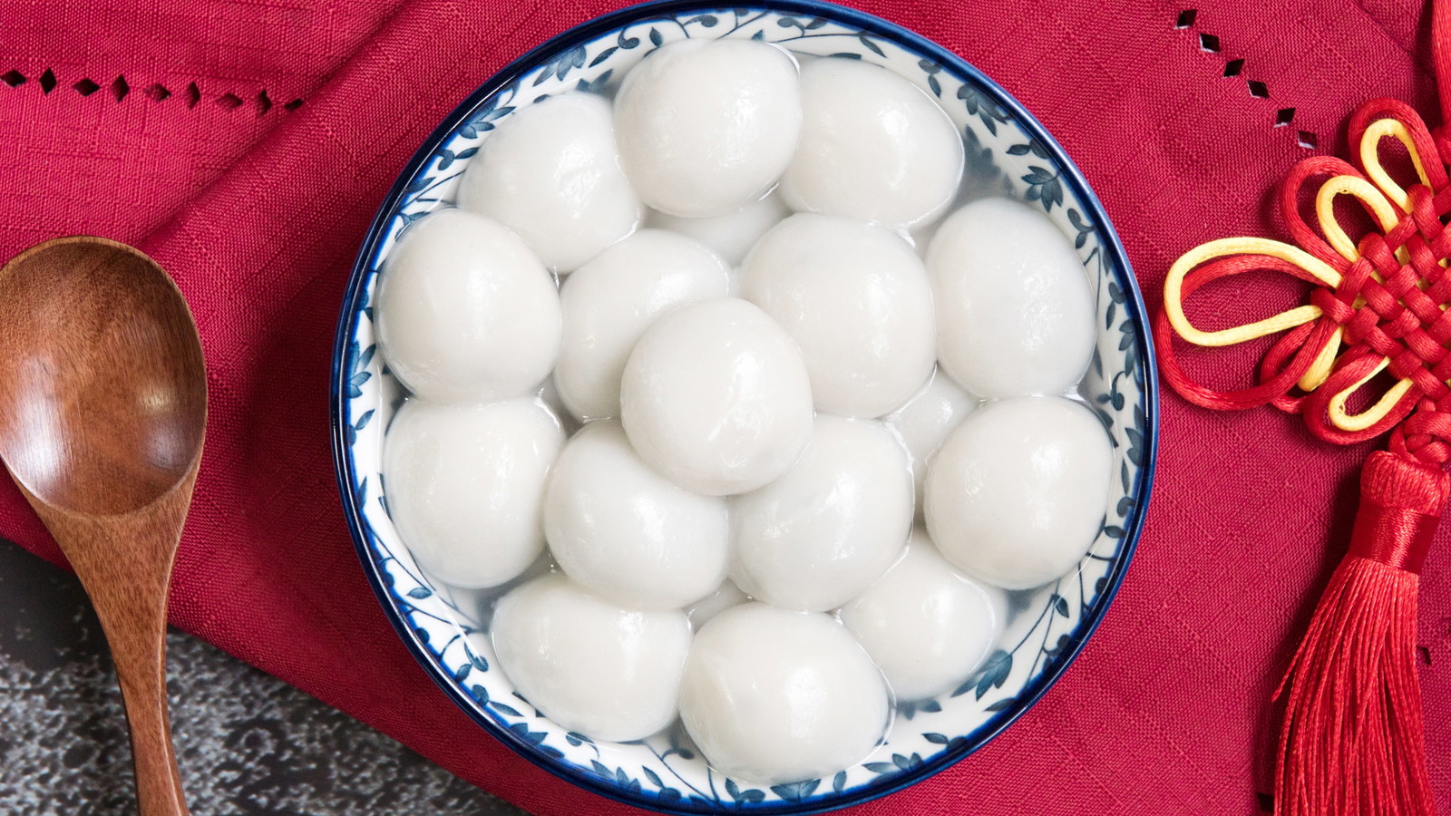 Image of Soupe de boulettes de riz gluant sucrées (Tangyuan)