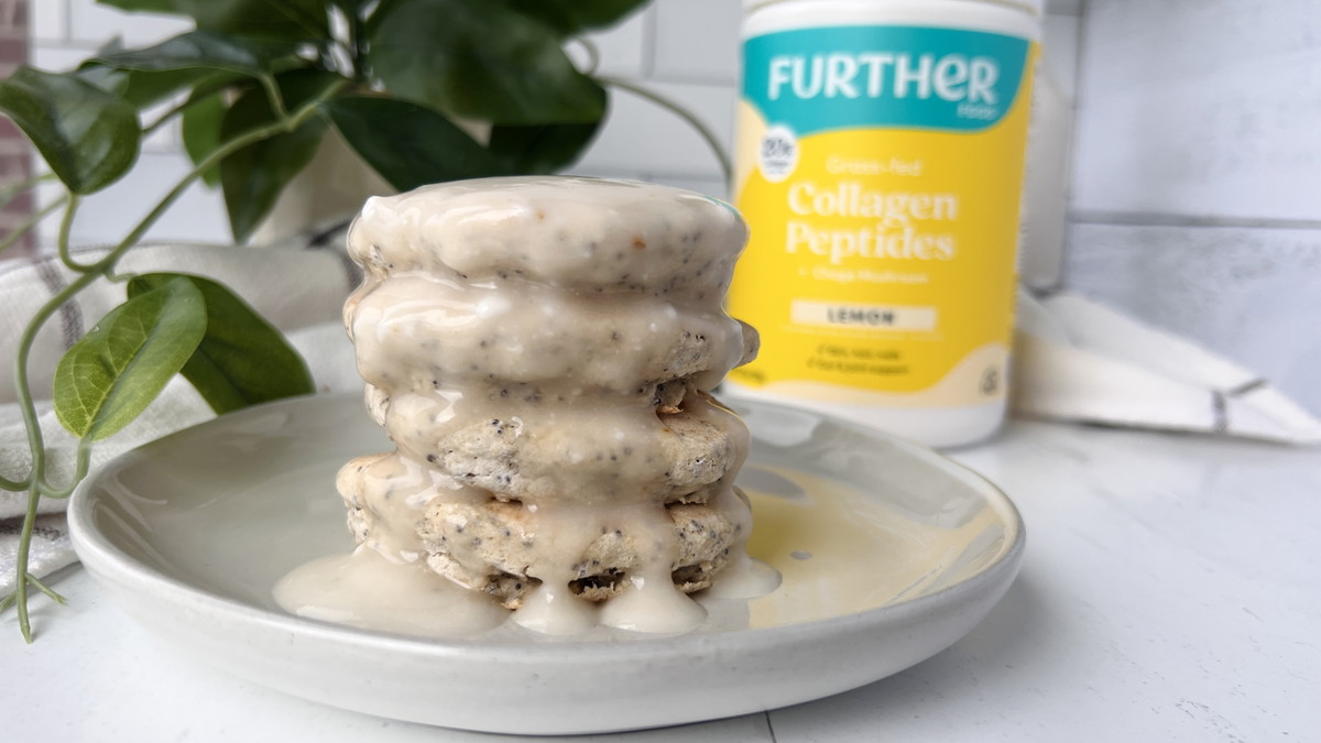 Lemon Poppy Seed Pancakes