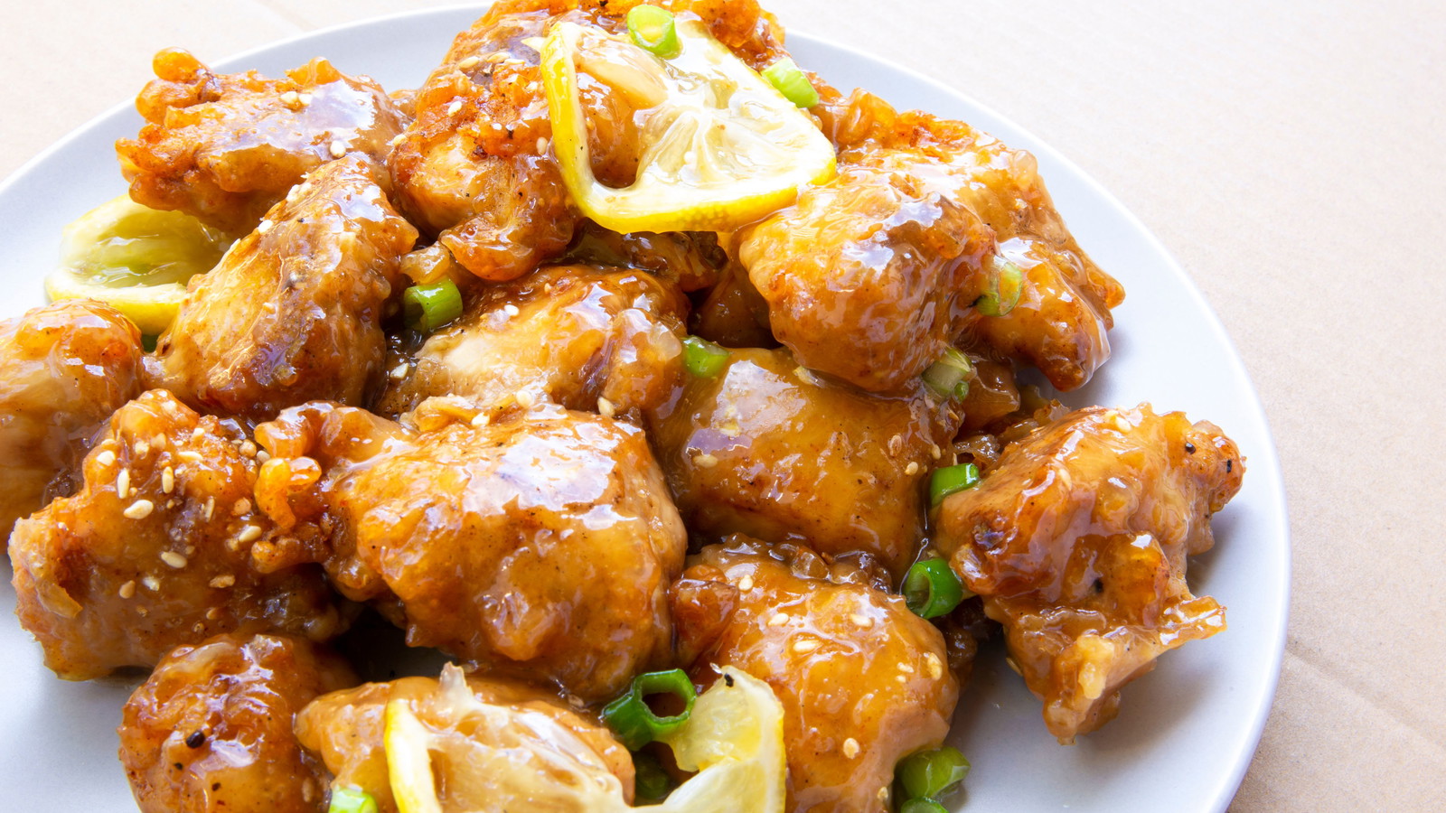 Image of Poulet au citron à la cantonaise