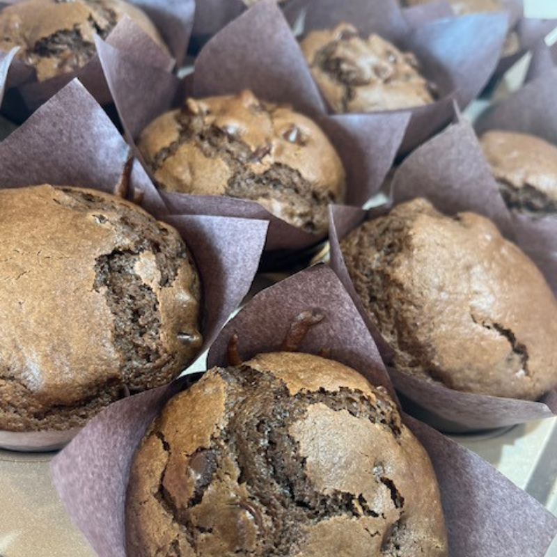 Double chocolate muffins 