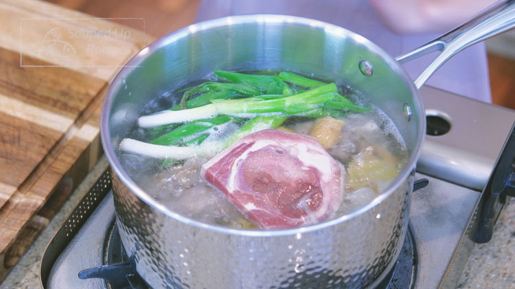 Image of Fill another pot with 5 cups water and add the...