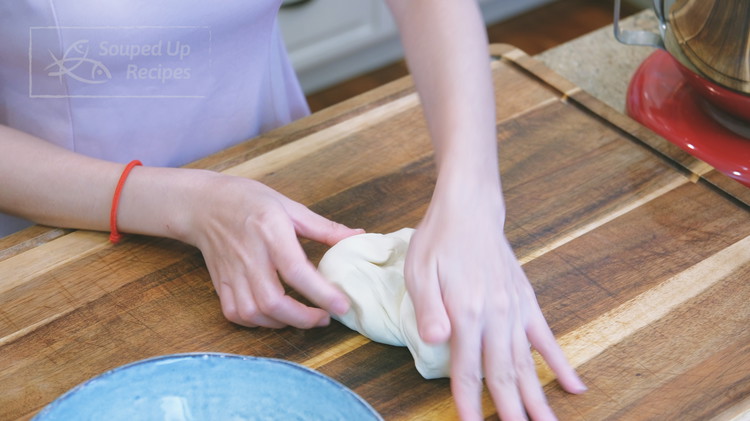 Image of If you don’t have one, you can knead the dough by hand for 12 minutes or until smooth. If the dough feels tight and stubborn, you can cover and rest it for 15 minutes and then knead it again. It...