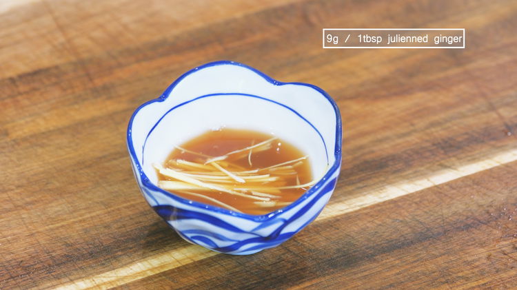 Image of While waiting, make the dipping sauce by combining the soy...