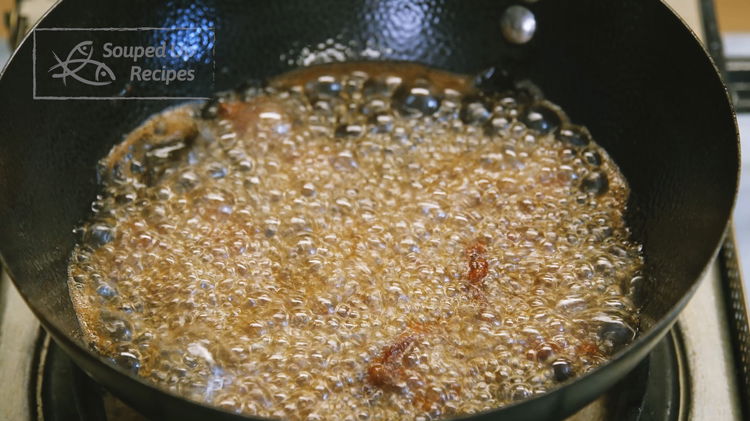 Image of Heat 1.5 cups of oil to 380F (193C) and fry...