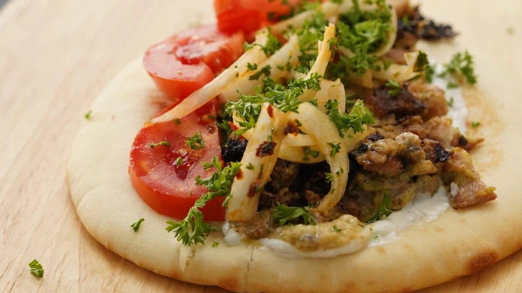 Image of Chicken Shawarma with Khuboos Bread