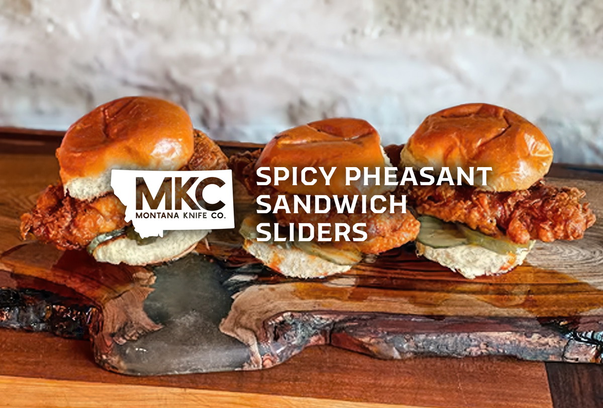 Spicy Pheasant Sandwich Sliders