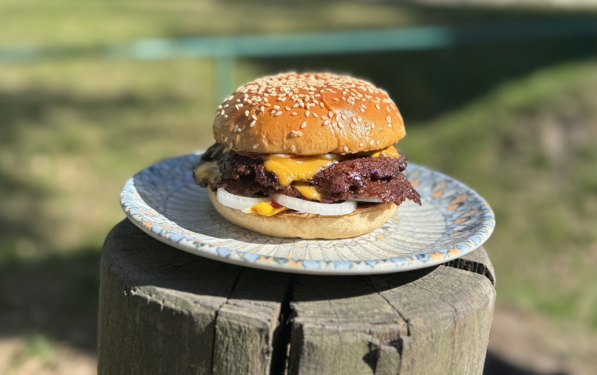 Smashed burger recept - Steg för steg