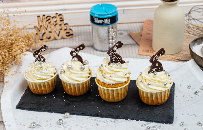 Image of Saftige Möhren-Cupcakes
