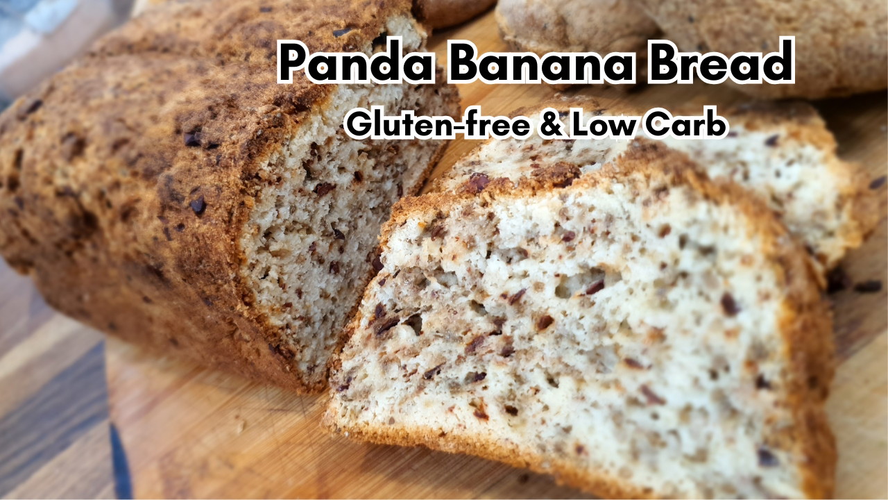 Image of Panda Banana Bread – Low-Carb & Gluten-Free 
