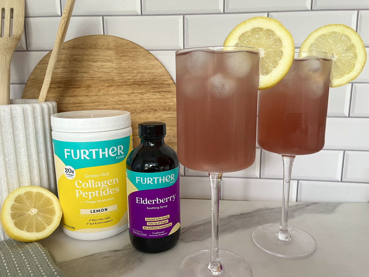 Lemon Elderberry Spritz